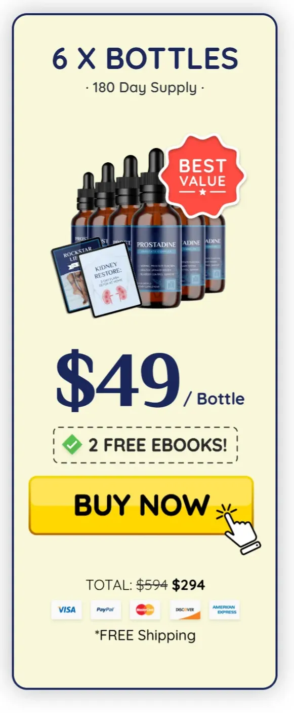 Prostadine-6 bottle price